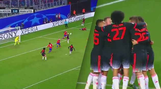 Supertalent Martial milimetrovou hlavičkou zabezpečil pre United bod s CSKA! (VIDEO)