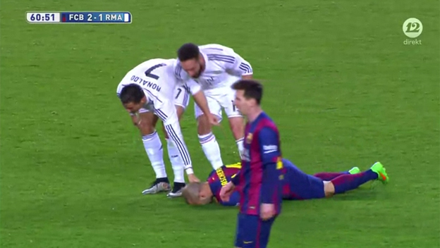 Konflikt medzi Ronaldom a Mascheranom v El Clásicu