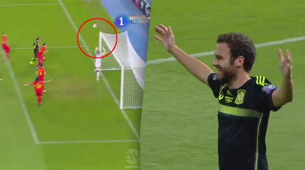 Juan Mata strelil svoj najkurióznejší gól, rozhodca ho však zapísal ako vlastenec! (VIDEO)