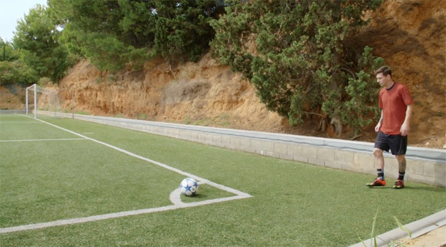 Lionel Messi trafil na prvý pokus brvno od rohovej zástavky (VIDEO)