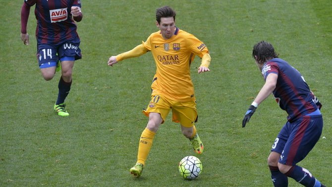 Messi proti Eibaru: Geniálna prihrávka pri prvom, sólo pri druhom a úspešná penalta pri treťom! (VIDEO)