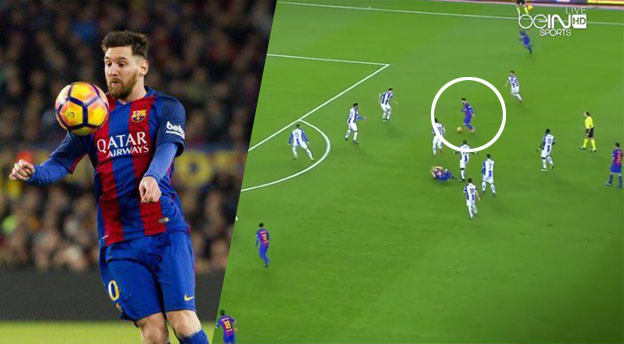 Toto dokáže iba Messi: Pozrite si jeho 2 neuveriteľné sóla pri góloch Suareza a Albu behom 60 sekúnd! (VIDEO)