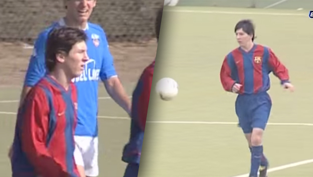 Barcelona zverejnila na Messiho narodeniny skvelé zábery z jeho prvých zápasov (VIDEO)