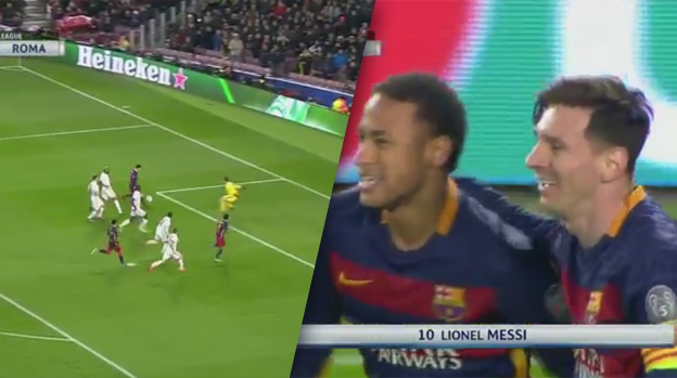 Messi okamžite po zranení predviedol krásnu akciu proti AS Rím zakončenú gólom! (VIDEO)