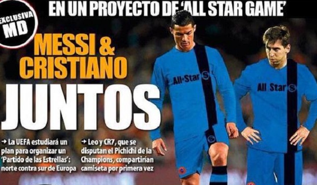 Messi a Ronaldo v jednom mužstve! UEFA totiž plánuje All Star Game!