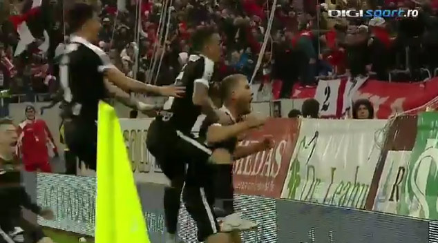 Adam Nemec strelil v Rumunsku gól v najväčšom derby proti slávnej Steaue Bukurešť! (VIDEO)