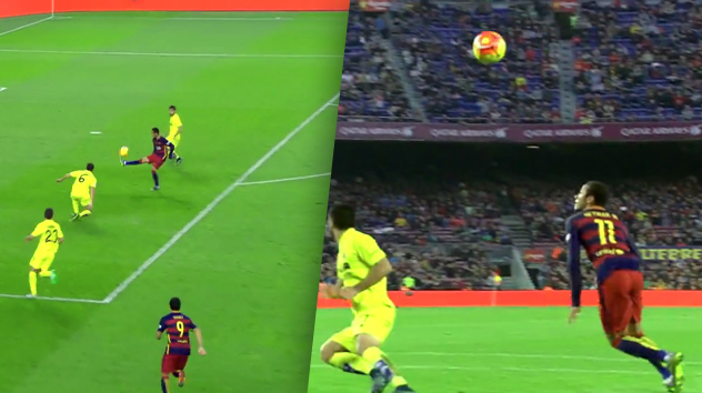 Pastva pre oči: Neymar a jeho fantastická otočka pri góle do siete Villarrealu (VIDEO)