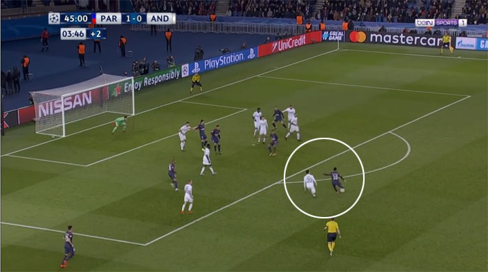 Neymarova parádna gólová strela v Lige Majstrov do siete Anderlechtu (VIDEO)