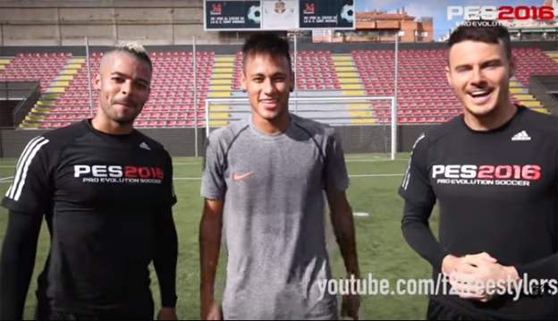 Profesionálni freestylisti otestovali Neymara s populárnou Crossbar Challenge (VIDEO)