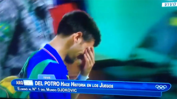 Djokovič vypadol na olympiáde v prvom kole, pri odchode z kurtu sa rozplakal! (VIDEO)