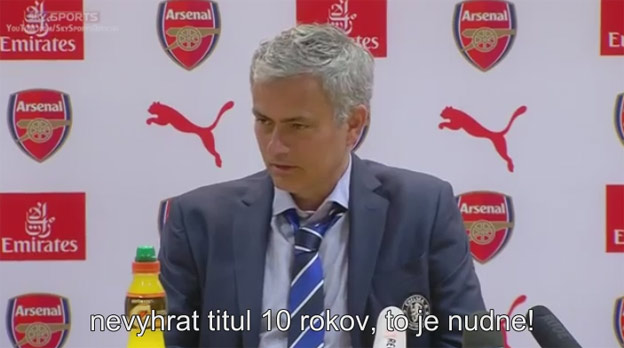 Mourinho reaguje na nudnú hru Chelsea proti Arsenalu: Nevyhrať titul 10 rokov, to je nudné!