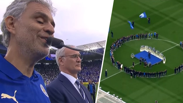 Veľkolepé oslavy v Leicestri: Takto krásne zaspieval na štadióne Andrea Bocelli! (VIDEO)
