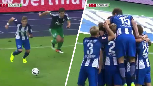 Peter Pekarík vypracoval víťazný gól Herthy proti Schalke! (VIDEO)