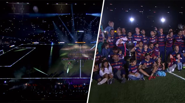 Veľkolepé oslavy Barcelony na Nou Campe po zisku ďalšieho double! (VIDEO)