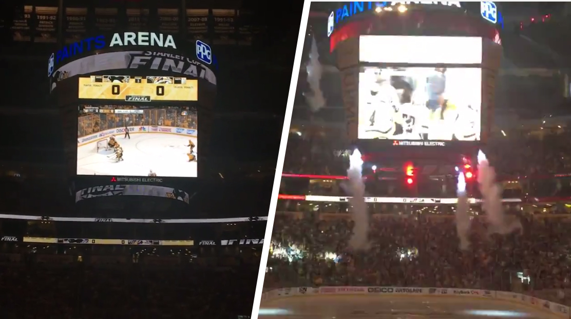 Výbuch radosti na štadióne v Pittsburghu po triumfe Penguins na ľade Nashvillu! (VIDEO)