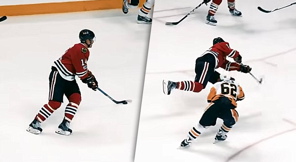 Slow motion zábery z posledného týždňa v NHL. Vychutnajte si spomalený záber na Pánikov famózny gól! (VIDEO)