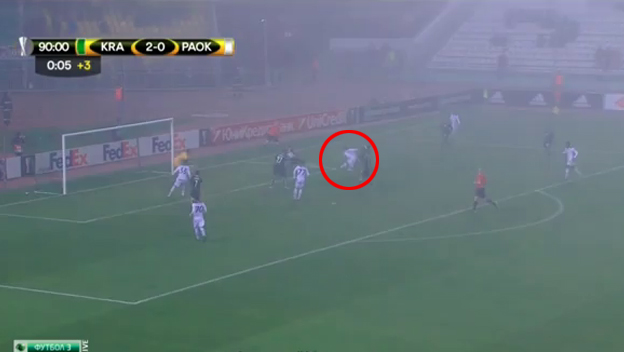 Robo Mak a jeho pohotový gól z otočky v zápase s Krasnodarom (VIDEO)
