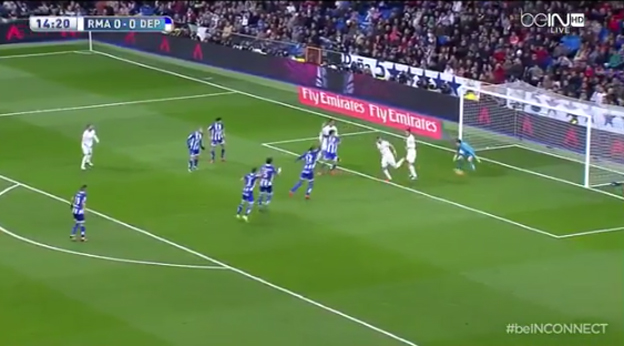 Benzema šikovnou pätičkou otváral skóre proti Deportivu La Coruňa (VIDEO)