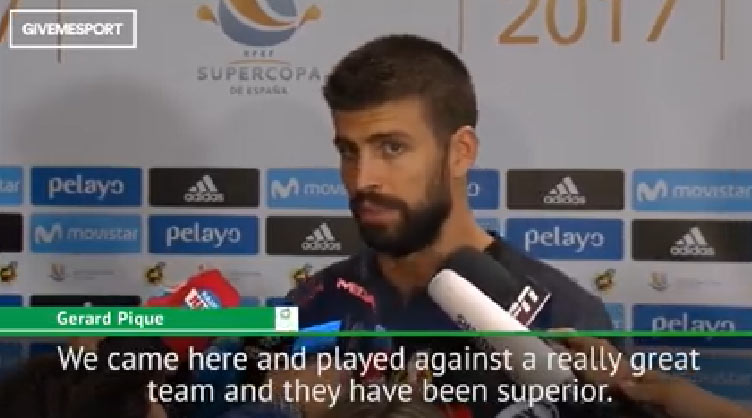 Gerard Piqué: Prvý raz musím priznať, že je Real Madrid lepší ako Barcelona! (VIDEO)