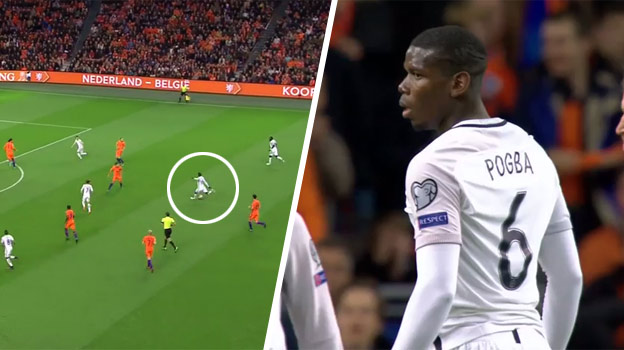 Paul Pogba parádnym gólom z 30-tich metrov rozhodol o triumfe Francúzska v Holandsku! (VIDEO)
