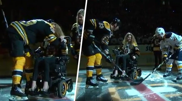 Mladá hokejistka Bostonu si pred rokom poranila miechu. Zdeno Chára teraz túto veľkú bojovníčku privítal na ľade! (VIDEO)