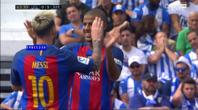 Rafinha a jeho krásna gólová strela v zápase Barcelony proti Leganes! (VIDEO)