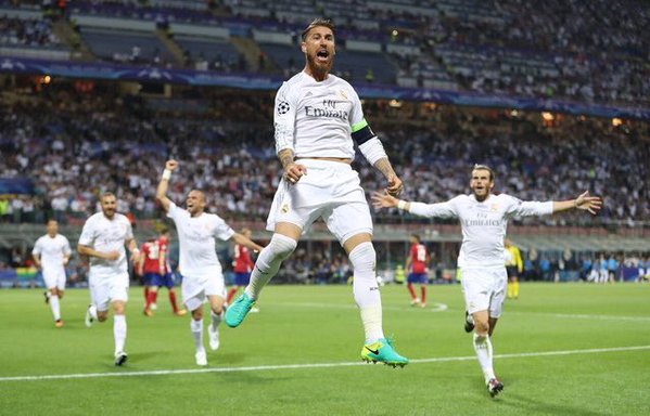 Ramos dal gól z ofsajdu, Real vedie vo finále Ligy Majstrov nad Atleticom 1:0! (VIDEO)