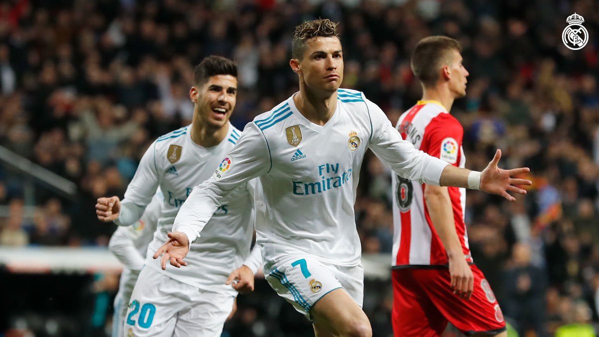 Nezastaviteľný Ronaldo strelil proti Girone 4 góly! (VIDEO)
