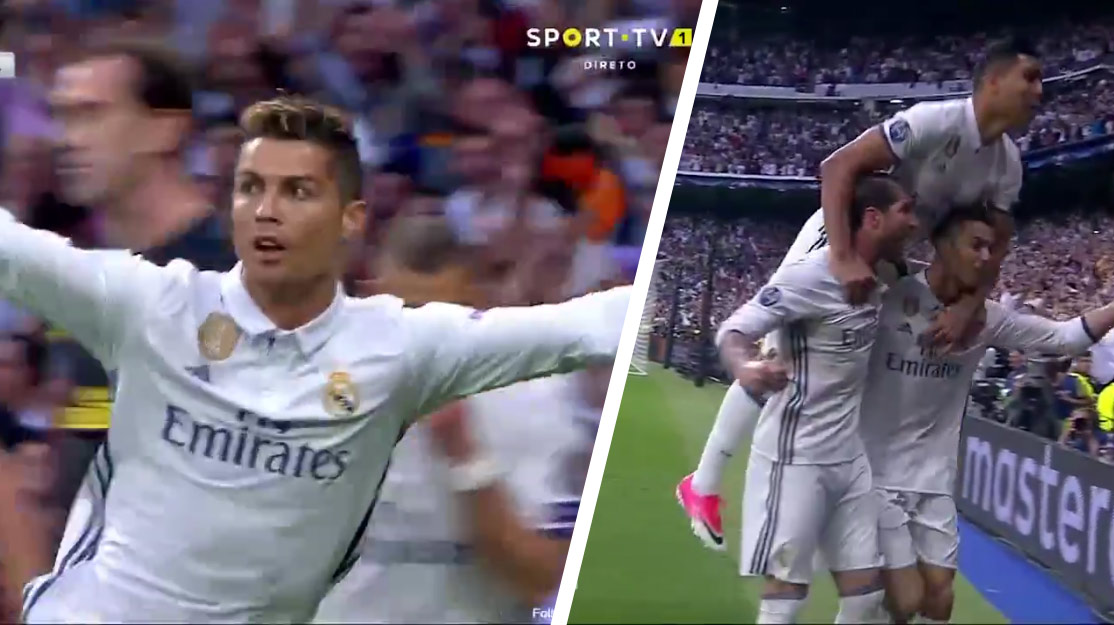 Cristiano Ronaldo po pohotovej hlavičke posiela Real do vedenia nad Atleticom! (VIDEO)