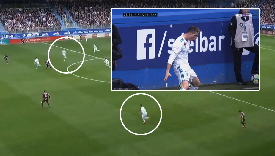 Modričova geniálna prihrávka na Ronalda. Rael Madrid vedie nad Eibarom 1:0! (VIDEO)