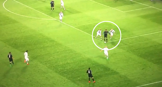 Technická parádička Ronaldovi v zápas s Legiou nevyšla. Pozrite si jeho prihrávku do územia nikoho! (VIDEO)