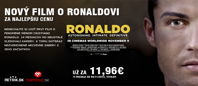 Ronaldo Film 2015: Najkrajší vianočný darček pre fanúšikov CR7!