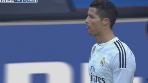 Výkon Ronaldo v zápase s Atleticom v 10-tich sekundách