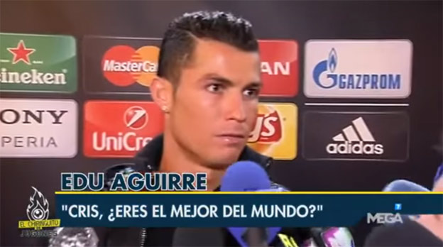Je to tu zase: Novinár sa po zápase spýtal Ronalda, či je najlepší na svete! (VIDEO)