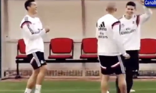 Ronaldo a Pepe parodujú
