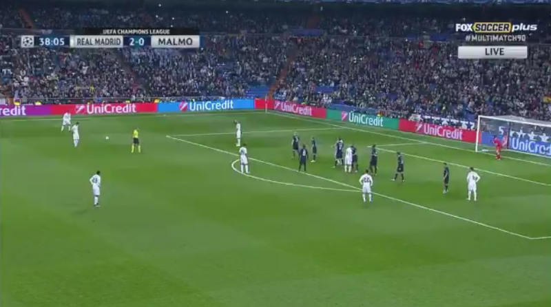 Ronaldo sa dočkal: Pozrite si jeho úspešný priamy kop v zápase s Malmö! (VIDEO)