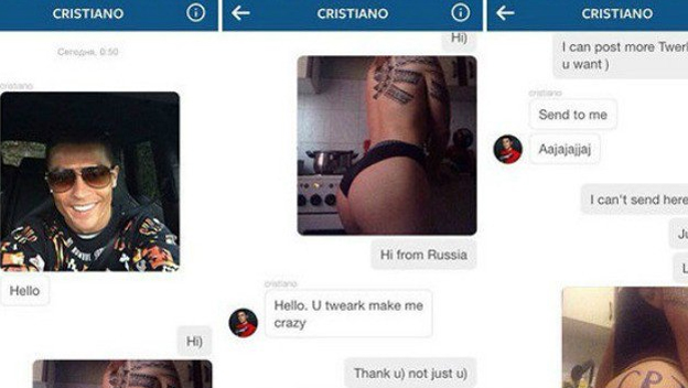 Ronaldo balil ruskú krásku cez internet, tá zverejnila ich komunikáciu (FOTO + VIDEO)
