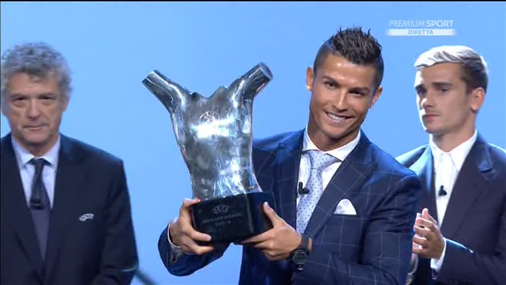 Ronaldo si prebral trofej pre najlepšie hráča Európy, pozrite si jeho pekné slová! (VIDEO)