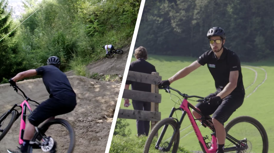 Peter Sagan si nedá pokoj od cyklistiky ani na minútu: Po treťom titule Majstra Sveta si pre zmenu vyskúšal jazdu na horskom bicykli! (VIDEO)
