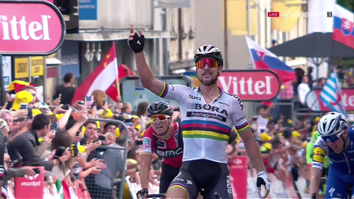 Famózny Peter Sagan víťazom 3. etapy na Tour de France 2017. Pozrite si jeho parádny finiš! (VIDEO)