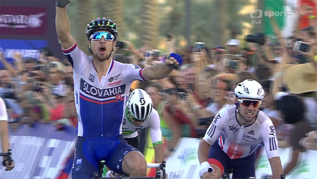 Famózny Peter Sagan obhájil titul Majstra Sveta, pozrite si jeho strhujúci finiš! (VIDEO)