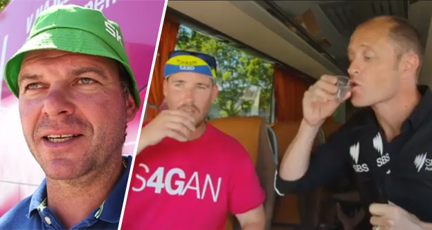 Eurosport nasadol do autobusu slovenských fanúšikov Sagana, nalievala sa hruškovica! (VIDEO)