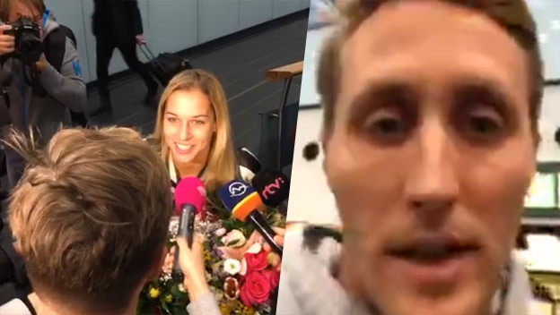 Sajfa čakal Cibulkovú na letisku: Dal jej otázku, kedy bude matkou? Si sa zbláznil? (VIDEO)