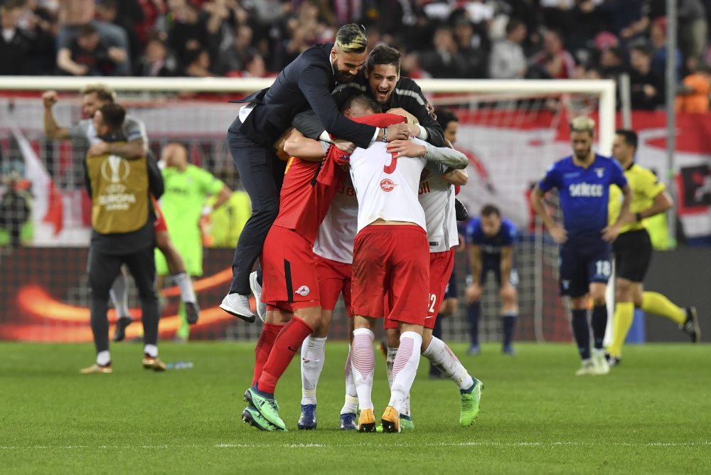 Salzburg strelil Laziu Rím 3 góly za 4 minúty a rozhodol tak o postupe do semifinále Európskej Ligy! (VIDEO)