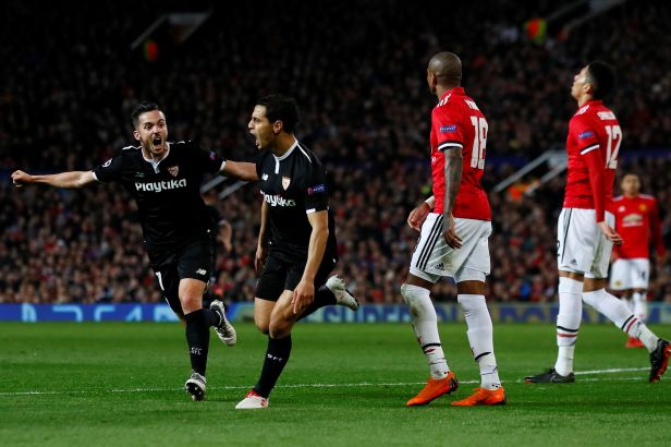 Totálny šok pre Manchester United: Striedajúci Ben Yedder ich dvoma gólmi za 4 minúty vyradil z Ligy Majstrov! (VIDEO)