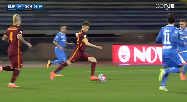El Shaarawy a jeho ďalší krásny gól v drese AS Rím (VIDEO)