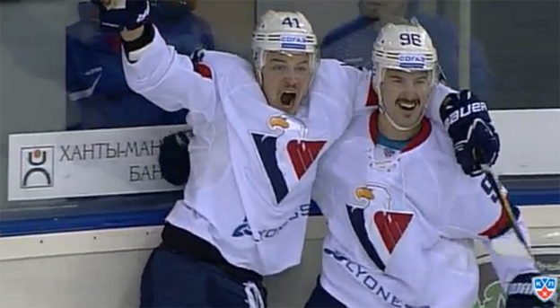 Slovan v KHL valcuje aj nadalej: Vonku porazil Jugru Chanty-Mansijsk 3:1! (Zostrih)