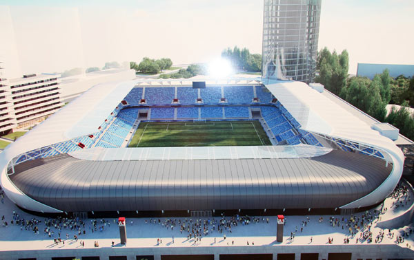 Nová vizualizácia národného štadióna v Bratislave. Vyzerá naozaj krásne! (VIDEO)
