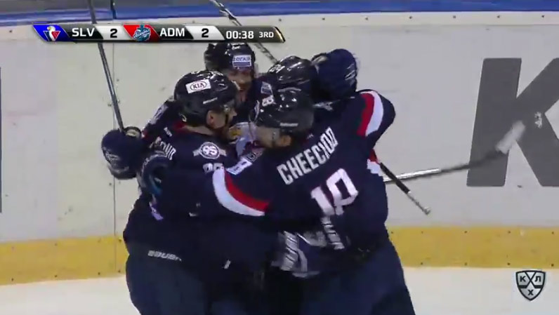 Slovan rozhodol o dnešnom triumfe nad Vladivostokom 38 sekúnd pred koncom! (VIDEO)
