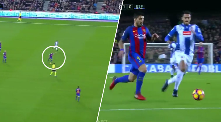 Radosť sa pozerať: Andrés Iniesta nádhernou prihrávkou na 40 metrov vysunul Suareza, ktorý otváral skóre! (VIDEO)